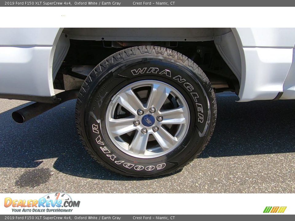 2019 Ford F150 XLT SuperCrew 4x4 Oxford White / Earth Gray Photo #21