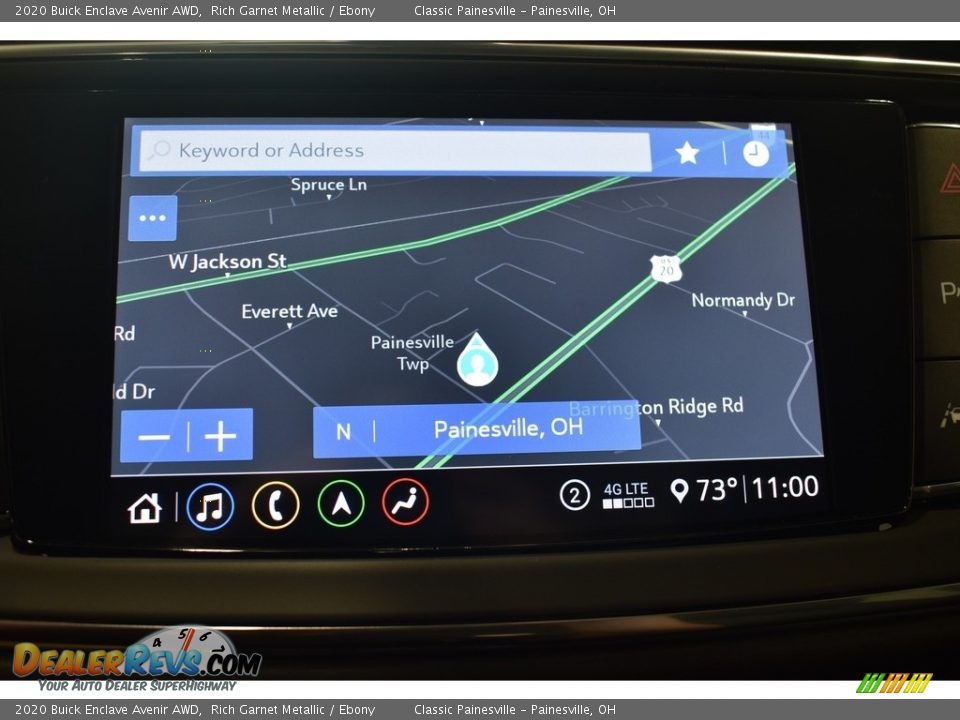 2020 Buick Enclave Avenir AWD Rich Garnet Metallic / Ebony Photo #11