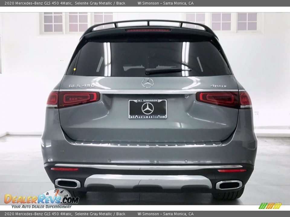 2020 Mercedes-Benz GLS 450 4Matic Selenite Gray Metallic / Black Photo #3