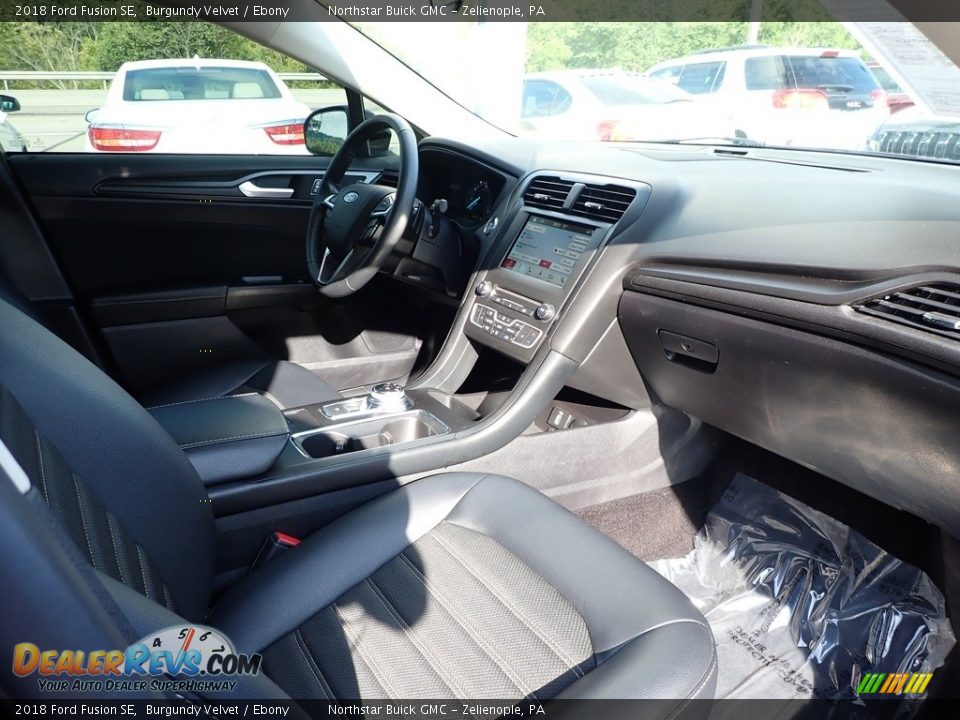 2018 Ford Fusion SE Burgundy Velvet / Ebony Photo #6