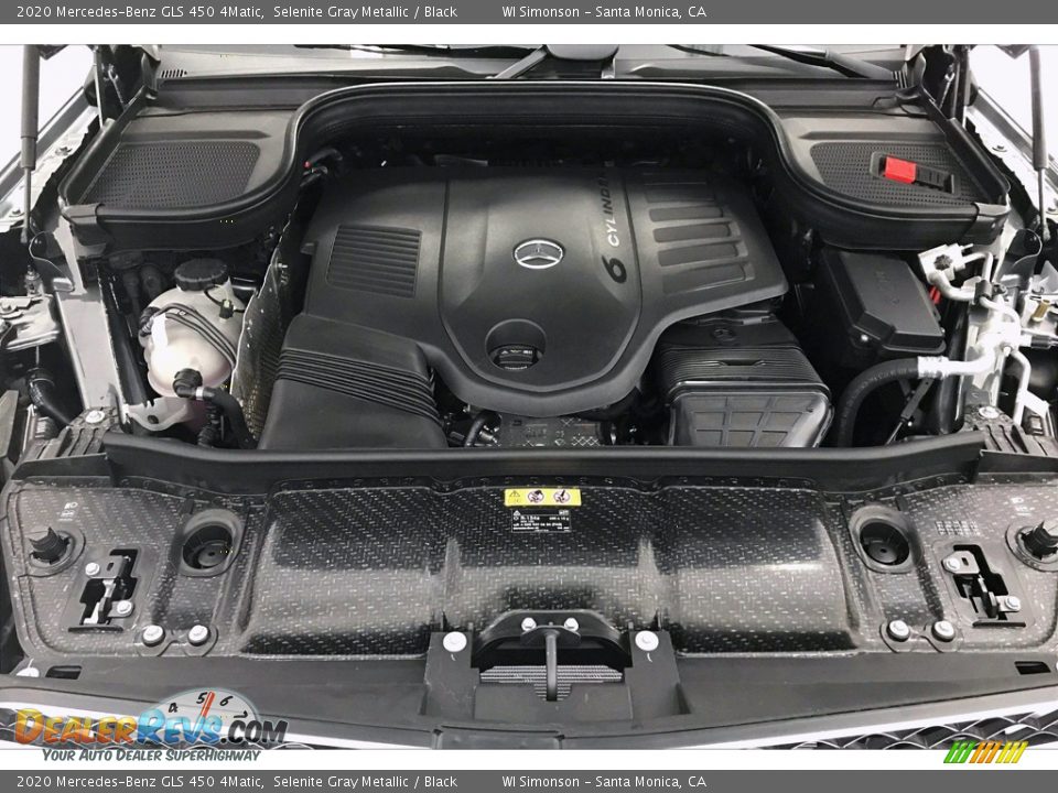 2020 Mercedes-Benz GLS 450 4Matic Selenite Gray Metallic / Black Photo #8