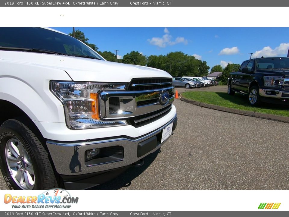 2019 Ford F150 XLT SuperCrew 4x4 Oxford White / Earth Gray Photo #27