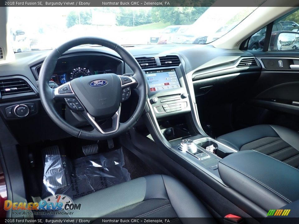 2018 Ford Fusion SE Burgundy Velvet / Ebony Photo #19