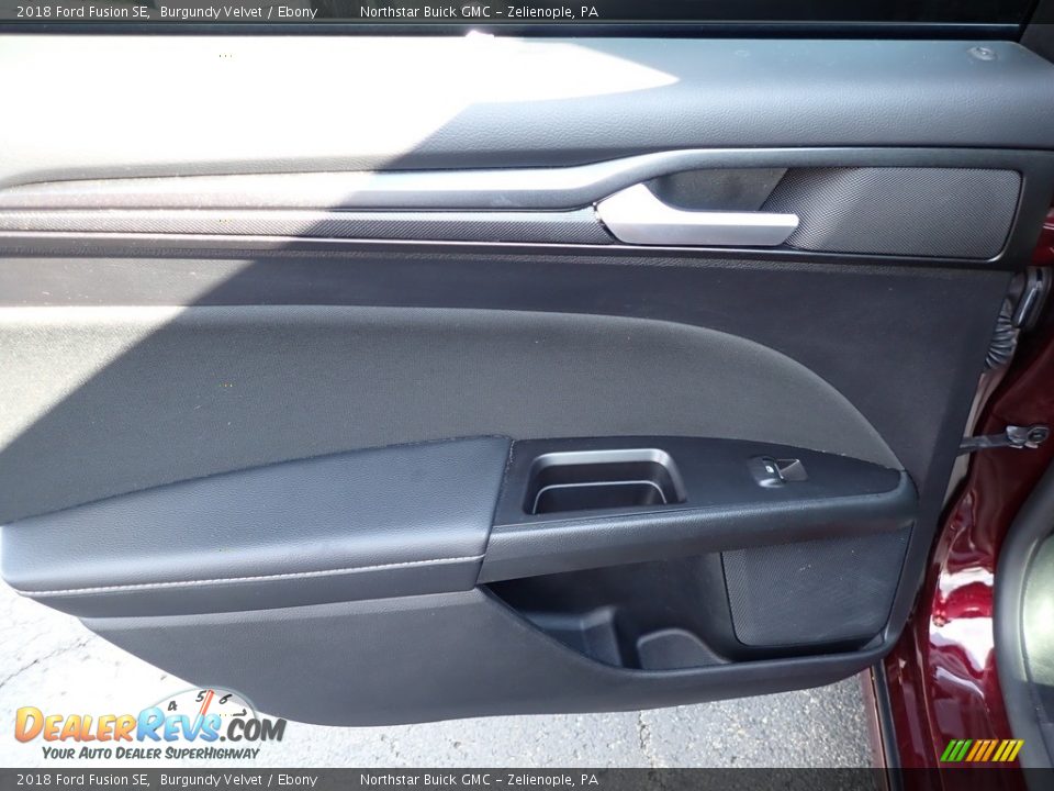 2018 Ford Fusion SE Burgundy Velvet / Ebony Photo #20