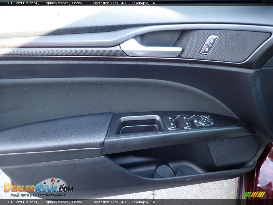 2018 Ford Fusion SE Burgundy Velvet / Ebony Photo #21