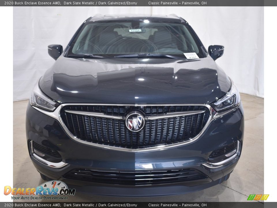 2020 Buick Enclave Essence AWD Dark Slate Metallic / Dark Galvinized/Ebony Photo #4