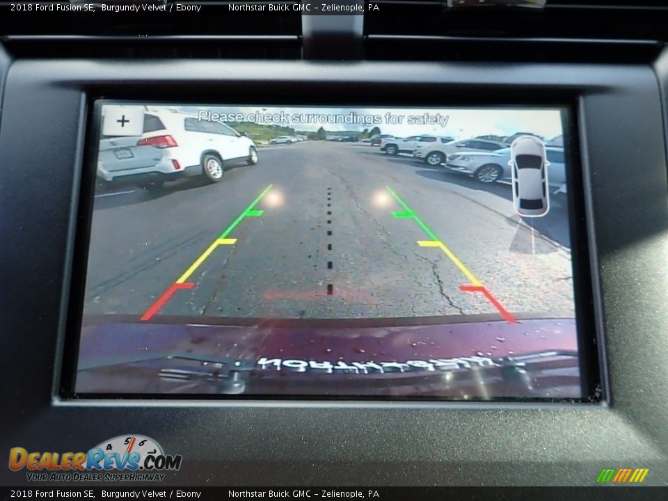 2018 Ford Fusion SE Burgundy Velvet / Ebony Photo #27