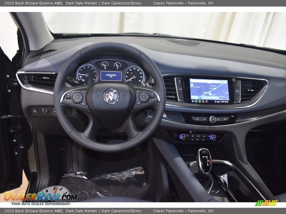 2020 Buick Enclave Essence AWD Dark Slate Metallic / Dark Galvinized/Ebony Photo #10