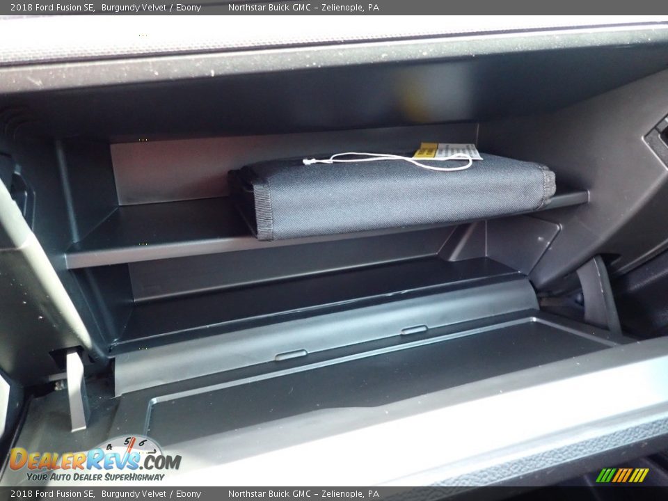 2018 Ford Fusion SE Burgundy Velvet / Ebony Photo #29