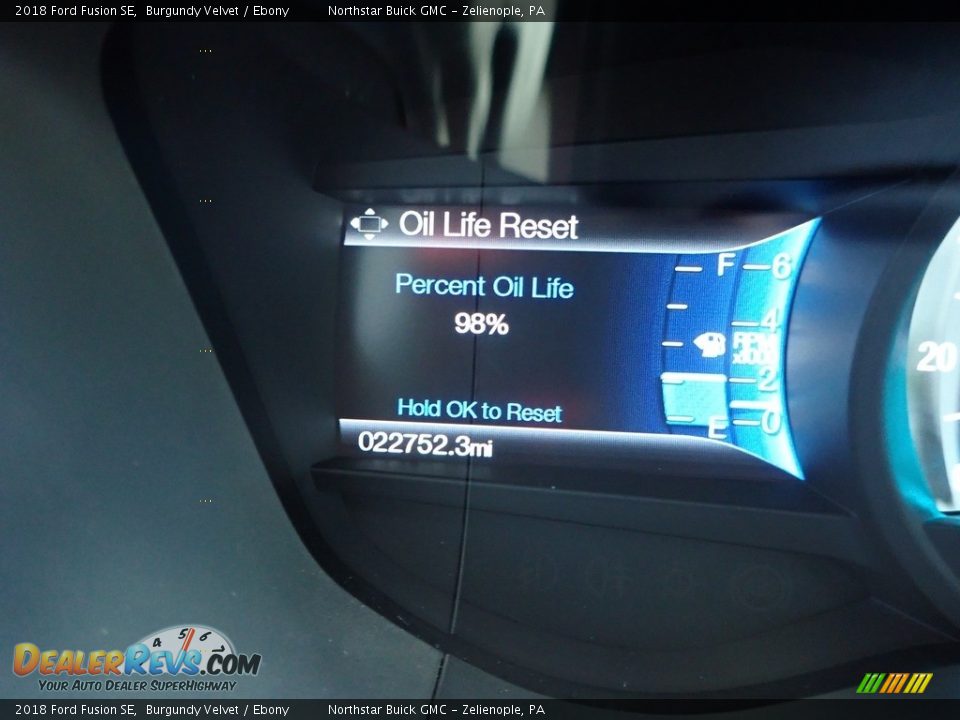 2018 Ford Fusion SE Burgundy Velvet / Ebony Photo #30