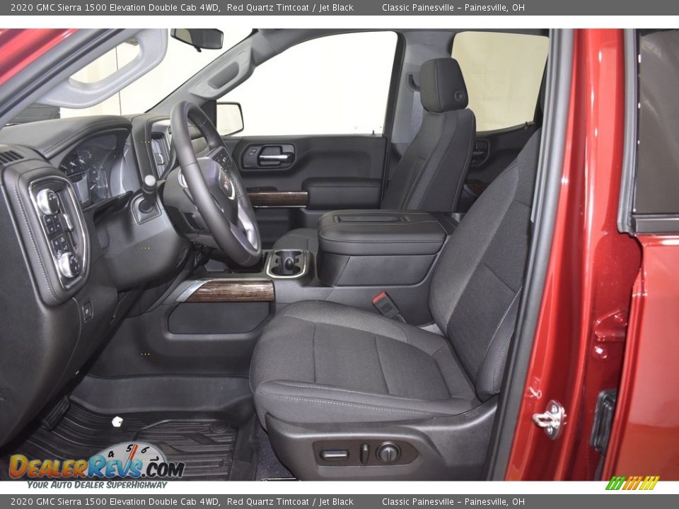 2020 GMC Sierra 1500 Elevation Double Cab 4WD Red Quartz Tintcoat / Jet Black Photo #6
