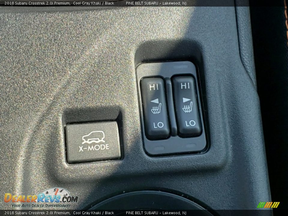 2018 Subaru Crosstrek 2.0i Premium Cool Gray Khaki / Black Photo #9