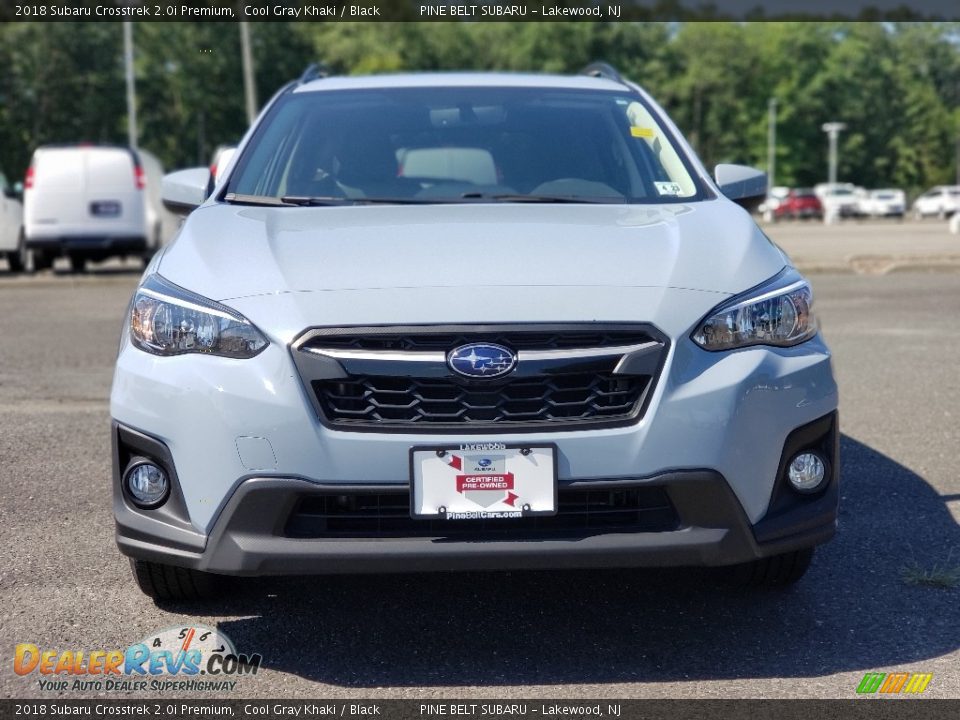2018 Subaru Crosstrek 2.0i Premium Cool Gray Khaki / Black Photo #17