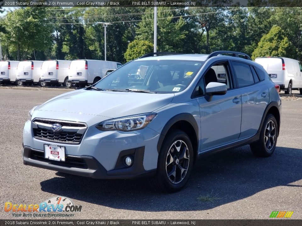 2018 Subaru Crosstrek 2.0i Premium Cool Gray Khaki / Black Photo #18