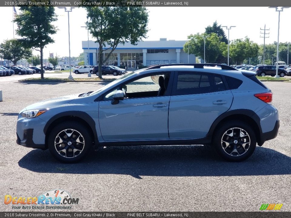 2018 Subaru Crosstrek 2.0i Premium Cool Gray Khaki / Black Photo #20