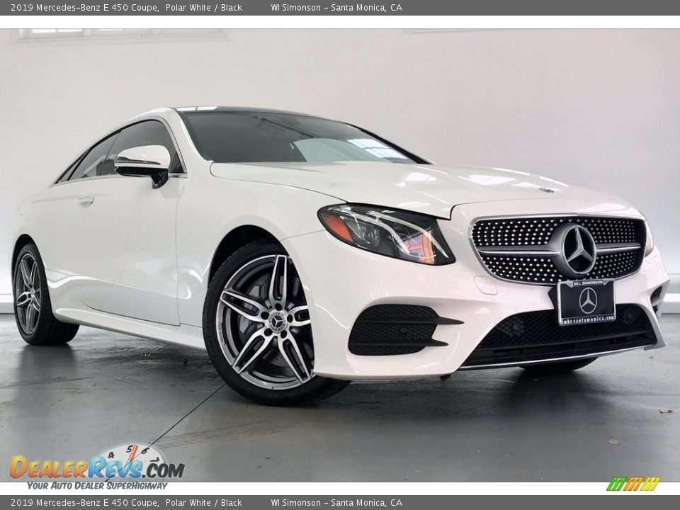 2019 Mercedes-Benz E 450 Coupe Polar White / Black Photo #12