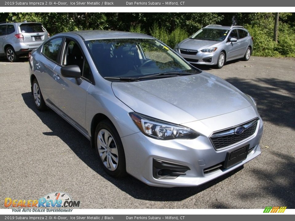 2019 Subaru Impreza 2.0i 4-Door Ice Silver Metallic / Black Photo #3