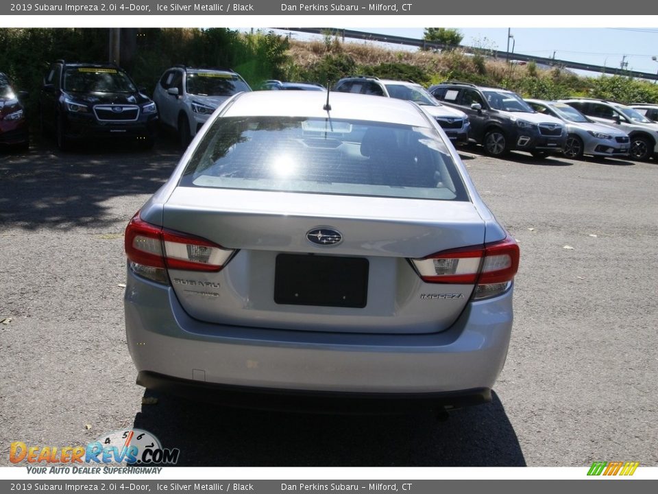 2019 Subaru Impreza 2.0i 4-Door Ice Silver Metallic / Black Photo #6