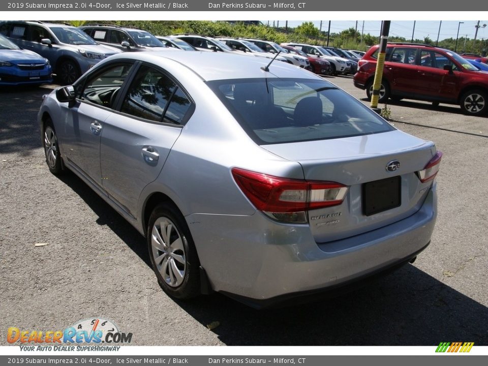 2019 Subaru Impreza 2.0i 4-Door Ice Silver Metallic / Black Photo #7