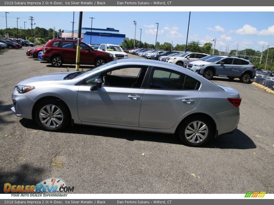 2019 Subaru Impreza 2.0i 4-Door Ice Silver Metallic / Black Photo #8