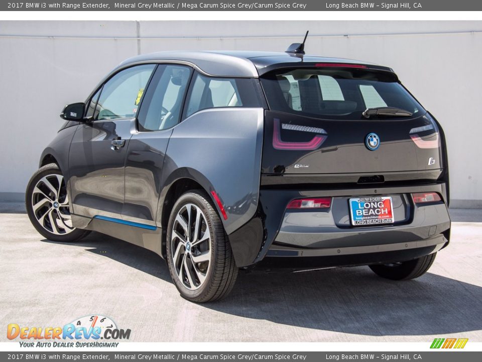 2017 BMW i3 with Range Extender Mineral Grey Metallic / Mega Carum Spice Grey/Carum Spice Grey Photo #3