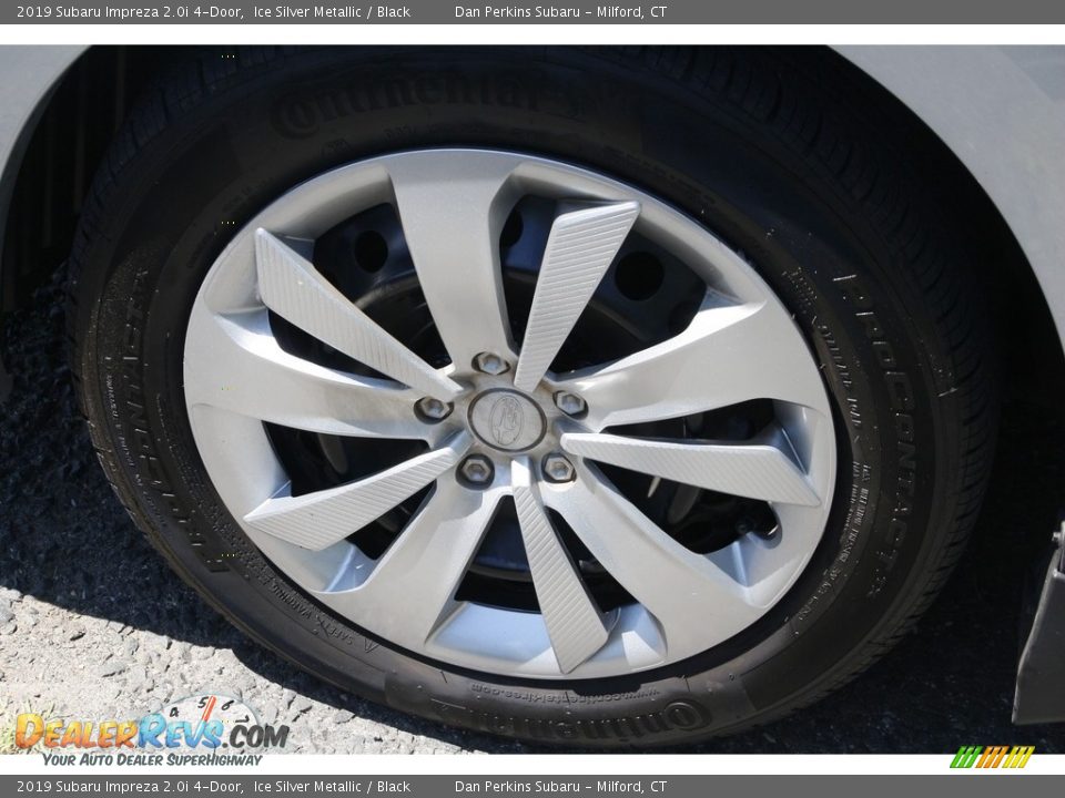 2019 Subaru Impreza 2.0i 4-Door Ice Silver Metallic / Black Photo #21
