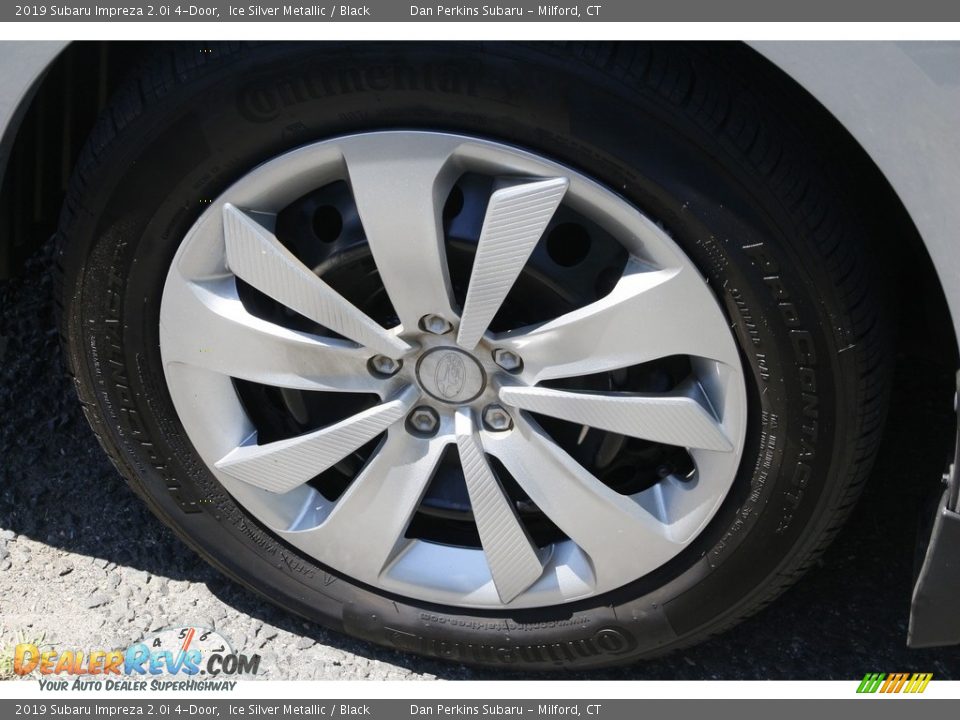2019 Subaru Impreza 2.0i 4-Door Ice Silver Metallic / Black Photo #22
