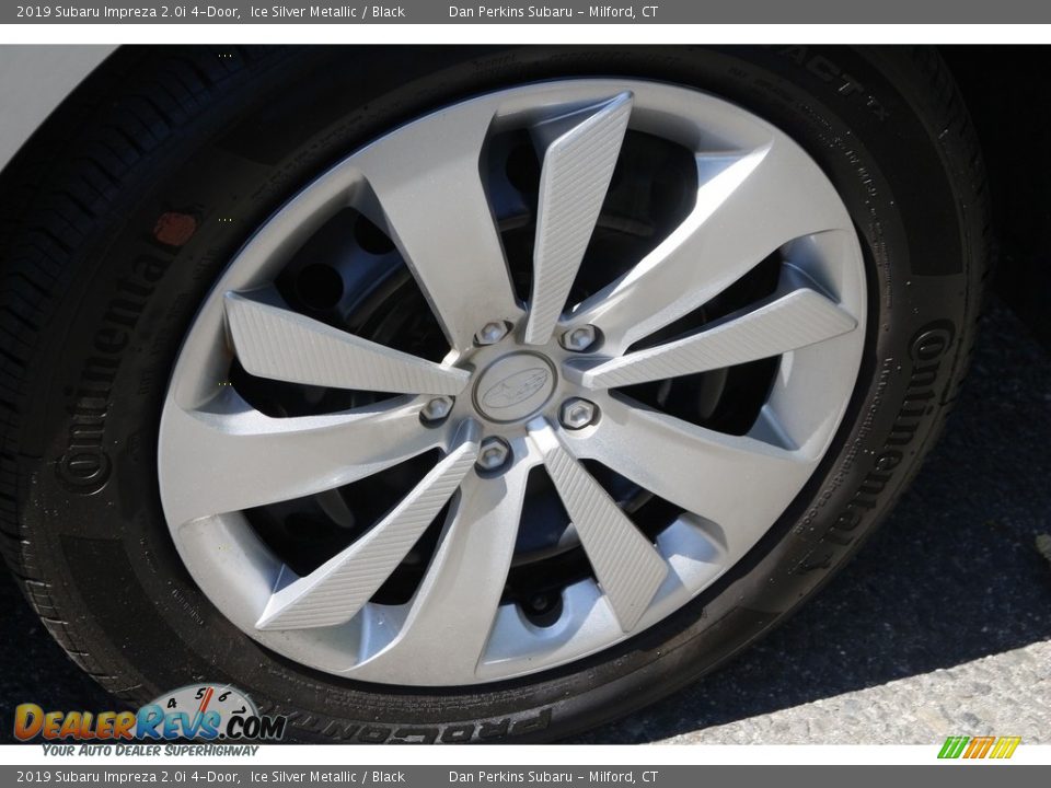 2019 Subaru Impreza 2.0i 4-Door Ice Silver Metallic / Black Photo #24