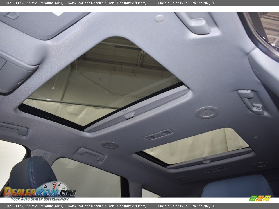 2020 Buick Enclave Premium AWD Ebony Twilight Metallic / Dark Galvinized/Ebony Photo #6