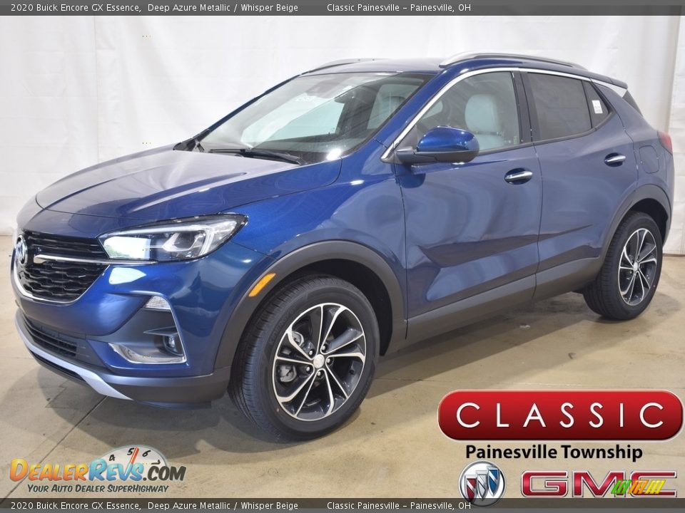 2020 Buick Encore GX Essence Deep Azure Metallic / Whisper Beige Photo #1