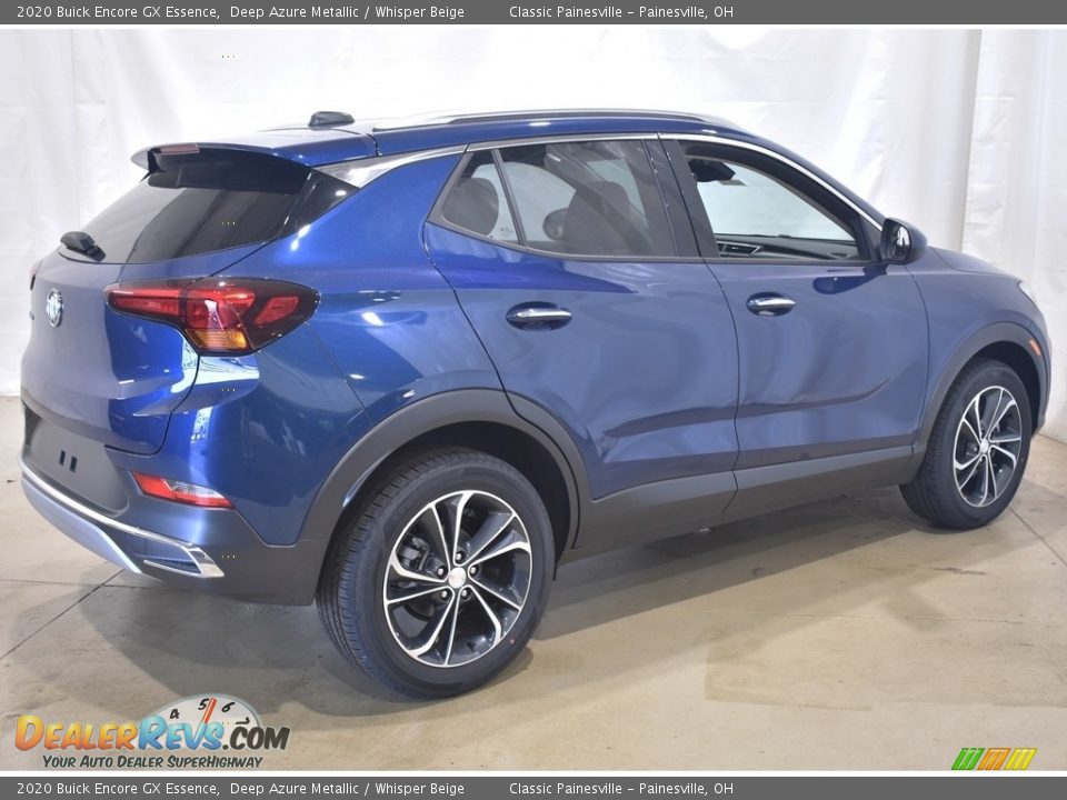 2020 Buick Encore GX Essence Deep Azure Metallic / Whisper Beige Photo #2