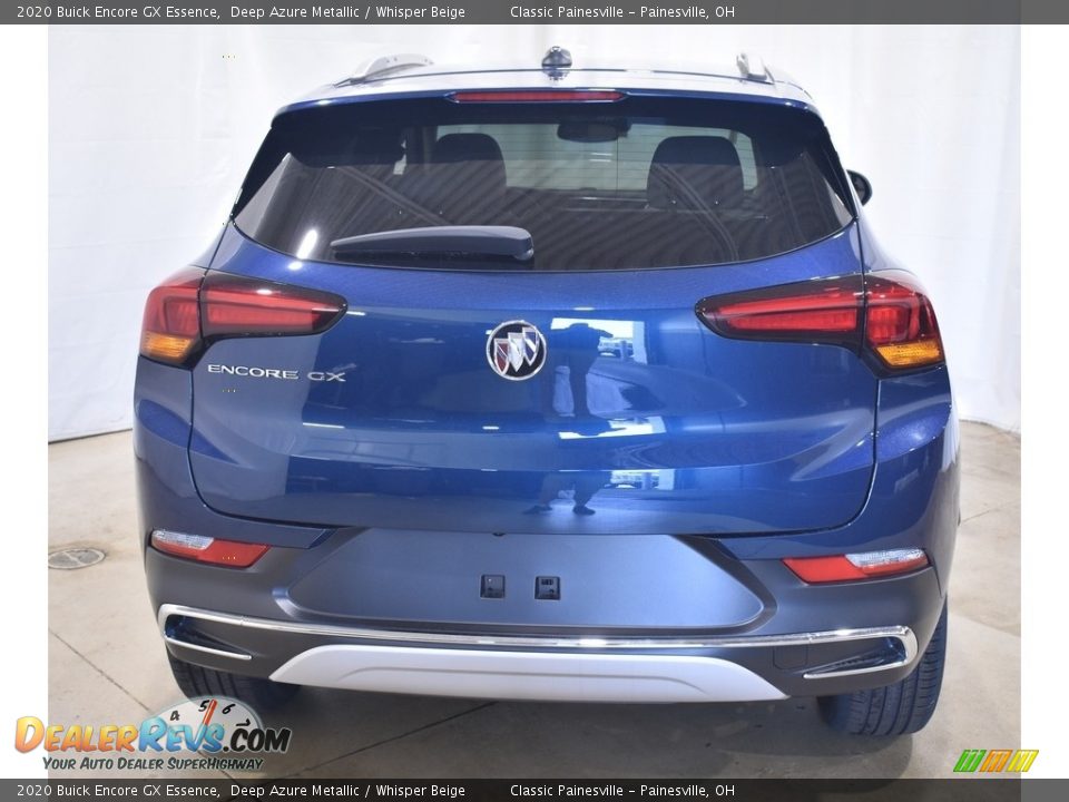2020 Buick Encore GX Essence Deep Azure Metallic / Whisper Beige Photo #3