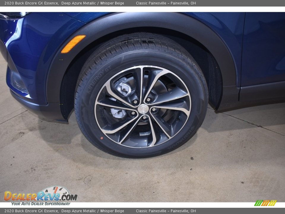 2020 Buick Encore GX Essence Deep Azure Metallic / Whisper Beige Photo #5