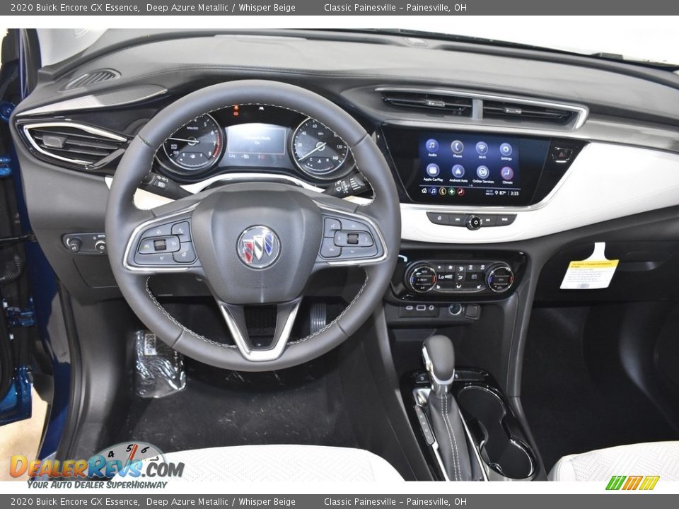 2020 Buick Encore GX Essence Deep Azure Metallic / Whisper Beige Photo #8