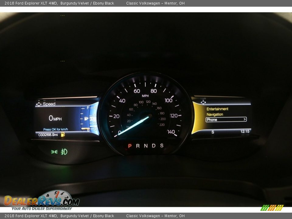 2018 Ford Explorer XLT 4WD Burgundy Velvet / Ebony Black Photo #8