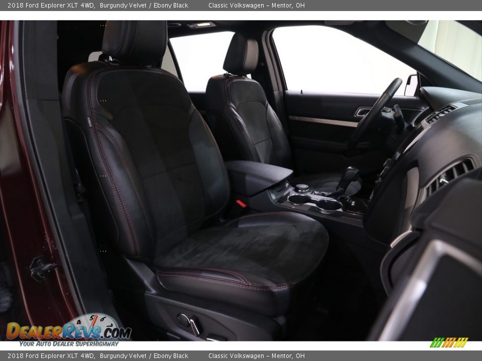 2018 Ford Explorer XLT 4WD Burgundy Velvet / Ebony Black Photo #19