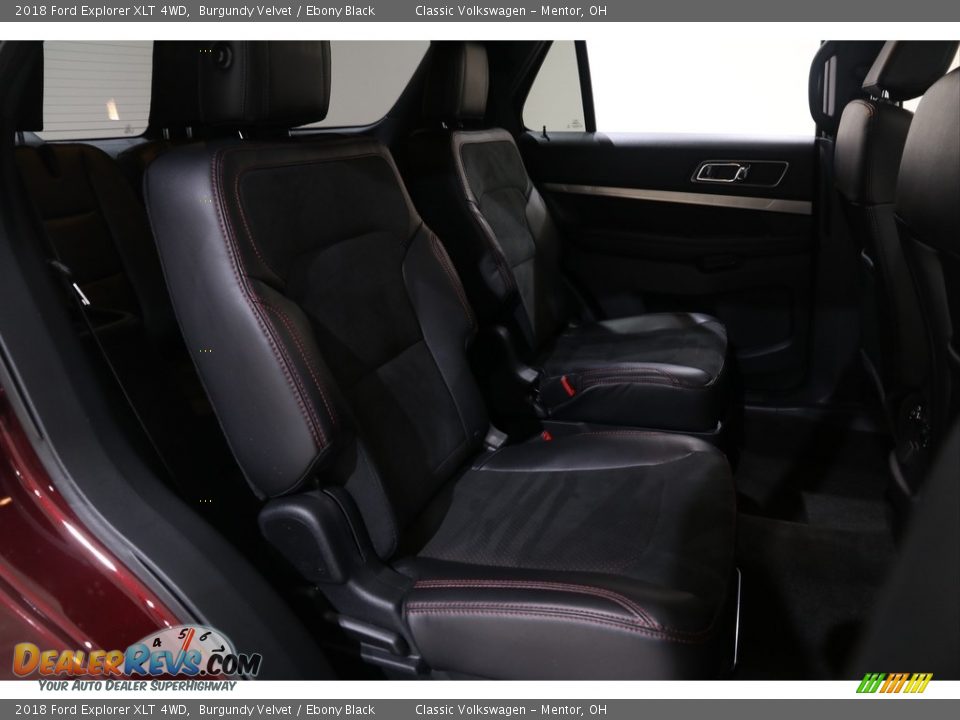 2018 Ford Explorer XLT 4WD Burgundy Velvet / Ebony Black Photo #20