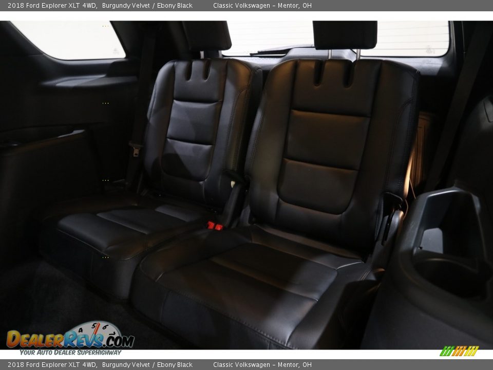 2018 Ford Explorer XLT 4WD Burgundy Velvet / Ebony Black Photo #23