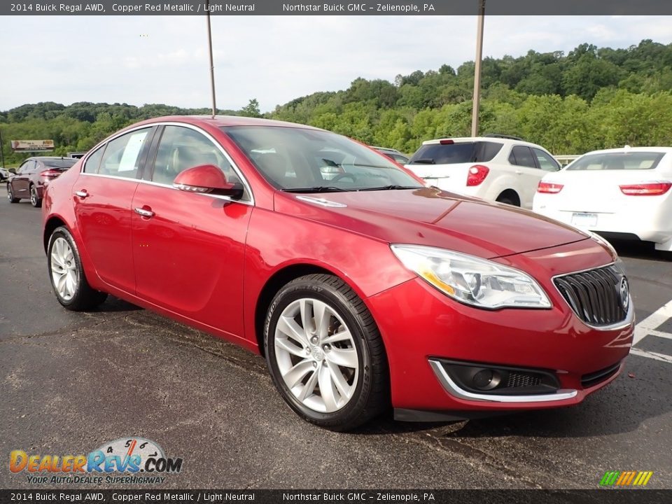 2014 Buick Regal AWD Copper Red Metallic / Light Neutral Photo #4