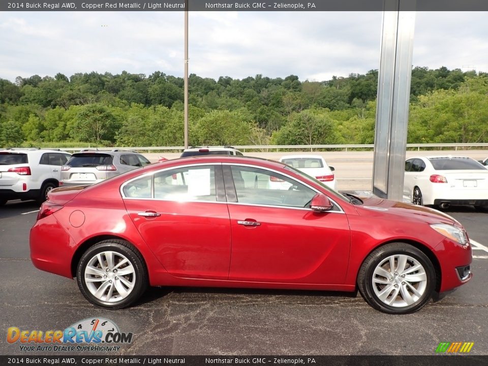 2014 Buick Regal AWD Copper Red Metallic / Light Neutral Photo #5