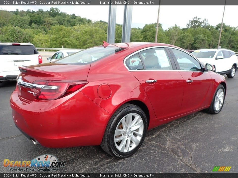 2014 Buick Regal AWD Copper Red Metallic / Light Neutral Photo #9