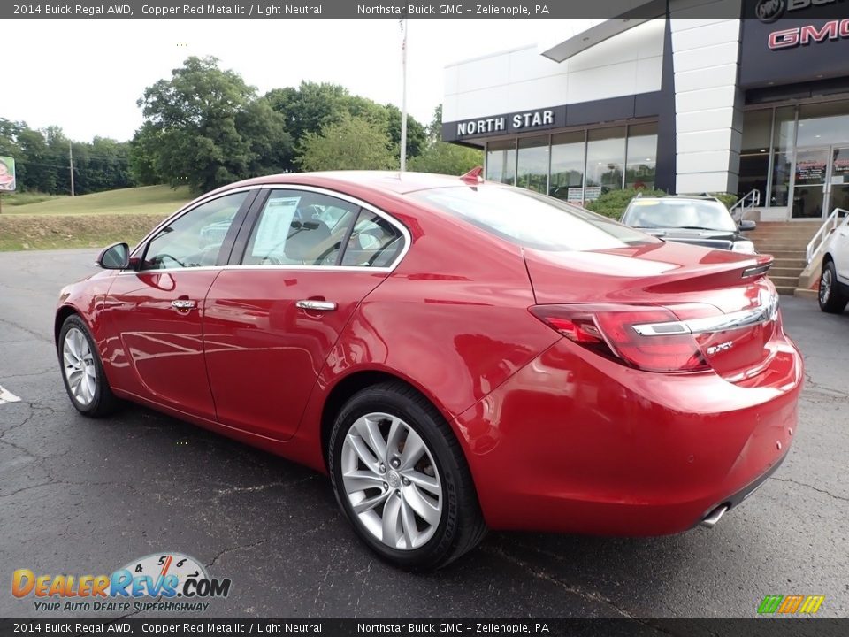 2014 Buick Regal AWD Copper Red Metallic / Light Neutral Photo #12