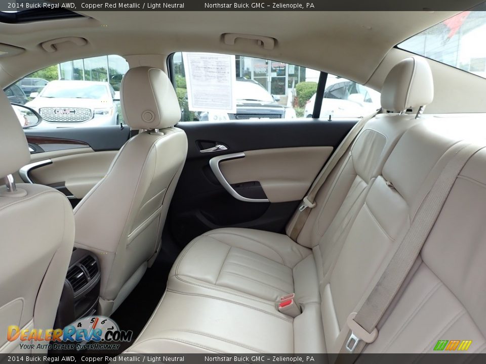 Rear Seat of 2014 Buick Regal AWD Photo #19