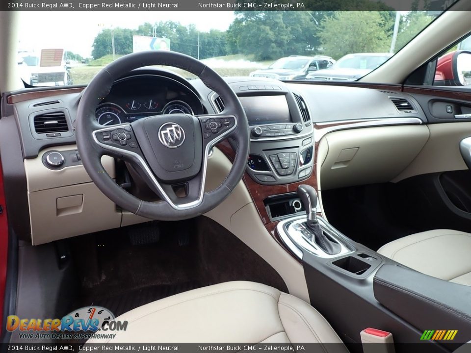 Light Neutral Interior - 2014 Buick Regal AWD Photo #20