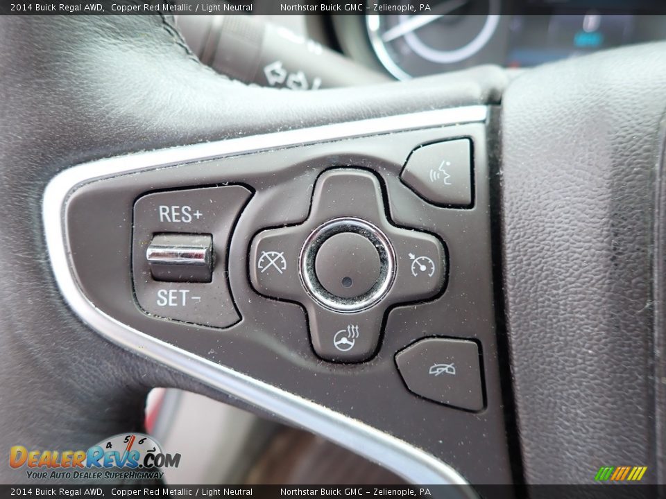 2014 Buick Regal AWD Steering Wheel Photo #24