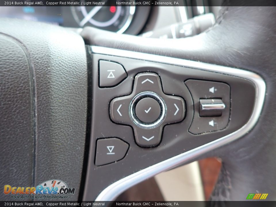 2014 Buick Regal AWD Steering Wheel Photo #25