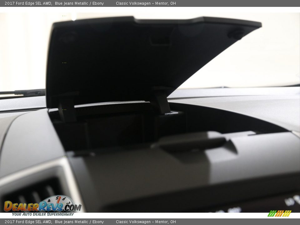 2017 Ford Edge SEL AWD Blue Jeans Metallic / Ebony Photo #11