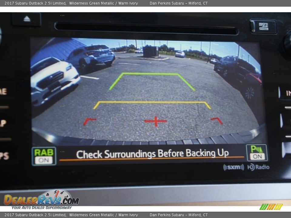 2017 Subaru Outback 2.5i Limited Wilderness Green Metallic / Warm Ivory Photo #20