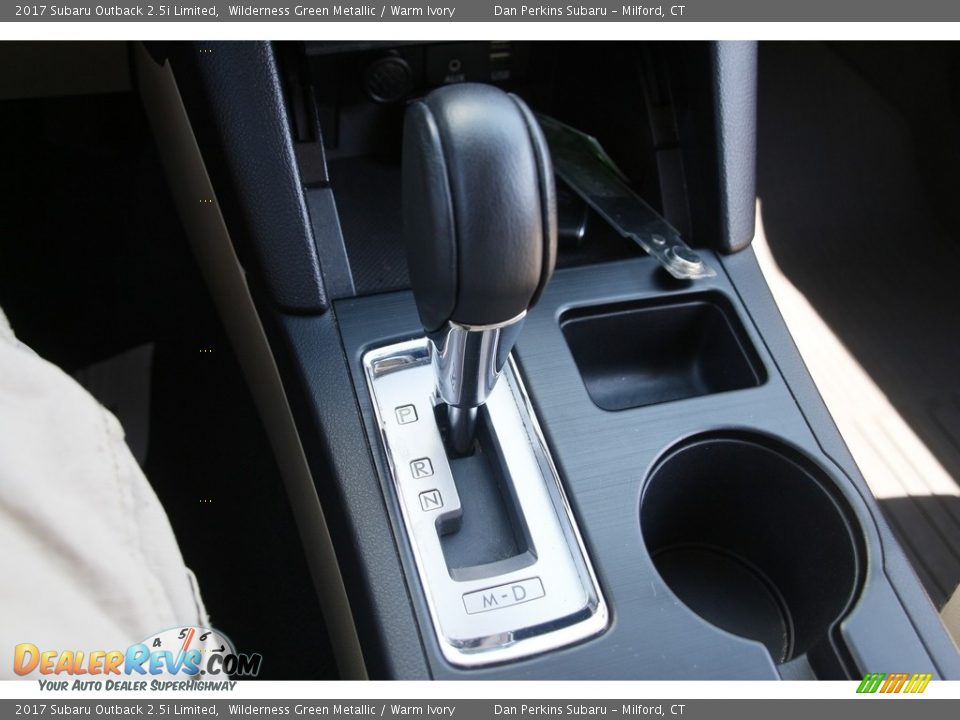 2017 Subaru Outback 2.5i Limited Wilderness Green Metallic / Warm Ivory Photo #21