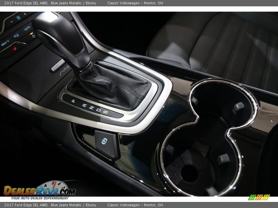 2017 Ford Edge SEL AWD Blue Jeans Metallic / Ebony Photo #21